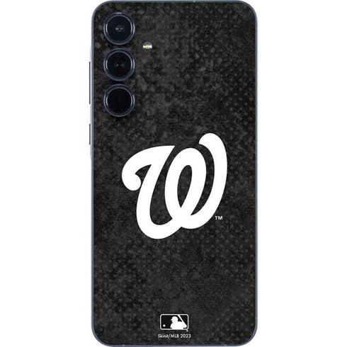 MLB Washington Nationals Dark Wash Galaxy A35 5G Skin